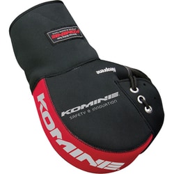 ネオプレンハンドルウォーマー ロング black/red Free AK-049 09-049 Free