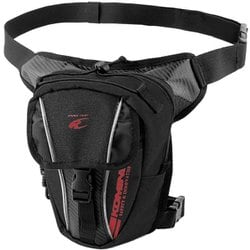 ライディングレッグバッグ1 Reflective Black Red Free SA-053 09-053 Free