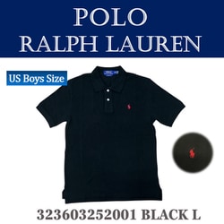 メンズポロシャツ BLACK Lサイズ 並行輸入品 323603252001