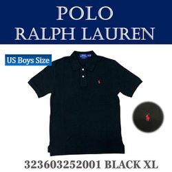 メンズポロシャツ BLACK XLサイズ 並行輸入品 323603252001