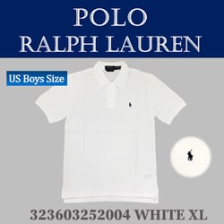 メンズポロシャツ WHITE XLサイズ 並行輸入品 323603252004