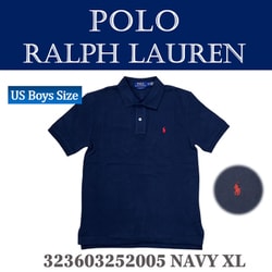 メンズポロシャツ NAVY XLサイズ 並行輸入品 323603252005