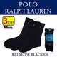3枚組メンズソックス BLACK OSサイズ 並行輸入品 821032PK