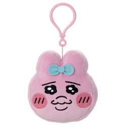 おぱんちゅうさぎ Mocchi-Mocchi-Style フェイス型マスコット おぱんちゅうさぎ(照れ)