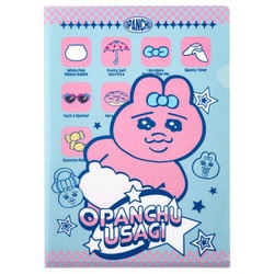 おぱんちゅうさぎ クリアファイル おぱんちゅうさぎ（スマホがめん）