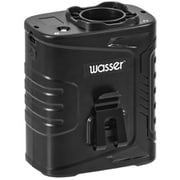 LED機能付き 多機能ベルトファン ブラック wasser fan011