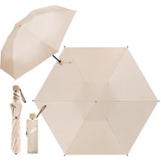 日傘 折りたたみ傘 晴雨兼用 solshade030 杢コーラル