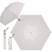 日傘 折りたたみ傘 晴雨兼用 solshade030 ストライプ