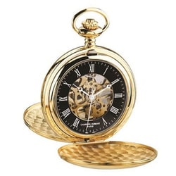 懐中時計 手巻き 47mm ダブルハンター DWA-061