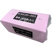 カウンタークロス 薄手 100枚入 ピンク NCW-100P