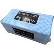カウンタークロス 薄手 100枚入 ブルー NCW-100B