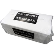 カウンタークロス 薄手 100枚入 ホワイト NCW-100W
