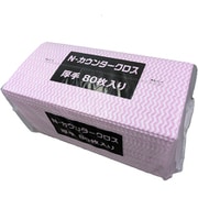 カウンタークロス 厚手 80枚入 ピンク NCW-80P