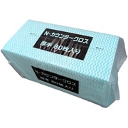 カウンタークロス 厚手 80枚入 グリーン NCW-80G