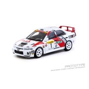 T64G-076-97MCR01 1/64 Mitsubishi Lancer Evolution IV Rallye Monte-Carlo 1997 Tommi Makinen/Seppo Harjanne [ダイキャストミニカー]