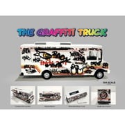 AD-70102 1/64 フードトラック Graffiti Style [ダイキャストミニカー]