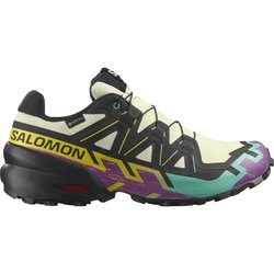 スピードクロス6ゴアテックス メンズ トレイルランニングシューズ TRANSPARENT YELLOW/BLACK/WATERFALL 25.5cm L47879800
