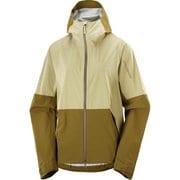 OUTER PATH 2.5L レディース 防水ジャケット GRAY GREEN/BRILLIANT OLIVE Sサイズ LC2646600