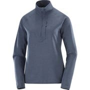 エッセンシャルライトウォーム レディース フリース BLUE N Mサイズ LC2648000