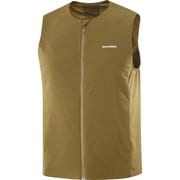 MOUNTAIN FLEX HYBRID VEST M メンズ ランニングウェア ベスト BRILLIANT OLIVE Mサイズ LC2650600