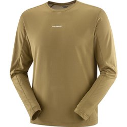 SHKOUT CORE LS TEE M メンズ ランニングウェア シャツ BRILLIANT OLIVE Sサイズ LC2640200