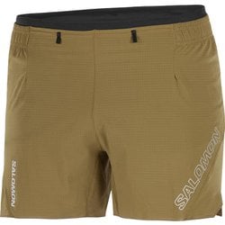 センスエアロ 5''ショーツ メンズ ランニングウェア ショートパンツ BRILLIANT OLIVE Sサイズ LC2614100