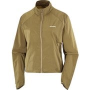 シェイクアウトフライジャケット レディース ランニングウェア ブレーカー BRILLIANT OLIVE XSサイズ LC2610100