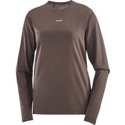 シェイクアウトコアロングスリーブ ティー レディース ランニングウェア シャツ COFFEE BEAN Mサイズ LC2658800