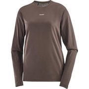 シェイクアウトコアロングスリーブ ティー レディース ランニングウェア シャツ COFFEE BEAN Mサイズ LC2658800