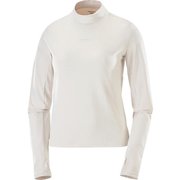 SHKOUT BLISS LS TEE W レディース ランニングウェア シャツ WHISPER WHITE Sサイズ LC2659900