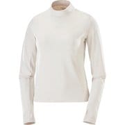 SHKOUT BLISS LS TEE W レディース ランニングウェア シャツ WHISPER WHITE Sサイズ LC2659900