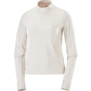 SHKOUT BLISS LS TEE W レディース ランニングウェア シャツ WHISPER WHITE Mサイズ LC2659900