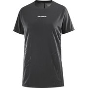 センスエアログラフィックTシャツ レディース ランニングウェア シャツ DEEP BLACK/BLACK BEAUTY Mサイズ LC2698700