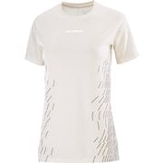 SENSE AERO SS TEE GFX W レディース ランニングウェア シャツ WHISPER WHITE/WHITE XSサイズ LC2698900