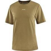 シェイクアウトコアショートスリーブティー レディース ランニングウェア シャツ BRILLIANT OLIVE Mサイズ LC2658200