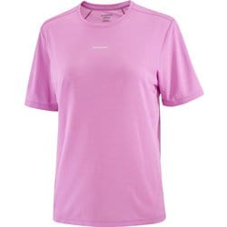 シェイクアウトコアショートスリーブティー レディース ランニングウェア シャツ CYCLAMEN Mサイズ LC2658500