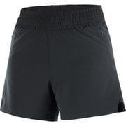SHKOUT CORE SHORTS 4" W レディース ランニングウェア ショートパンツ DEEP BLACK XSサイズ LC2451300