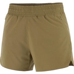 SHKOUT CORE SHORTS 4" W レディース ランニングウェア ショートパンツ BRILLIANT OLIVE Sサイズ LC2655800
