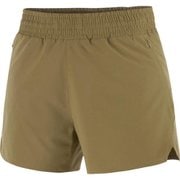 シェイクアウトコア4"ショーツ レディース ランニングウェア ショートパンツ BRILLIANT OLIVE Mサイズ LC2655800