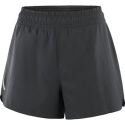 SHKOUT EASY SHORTS 4” W レディース ランニングウェア ショートパンツ DEEP BLACK Mサイズ LC2542300