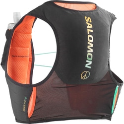 センスプロ6リミテッドコートニーエディション （フラスク付） ランニング トレイルランニング ザック 6L BLACK/NASTURTIUM/DYNASTY GREEN Mサイズ LC2710300