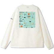 レイクトゥアベニューグラフィックロングスリーブTシャツ メンズ カットソー Sea Salt Pattern（126） Mサイズ PM0529