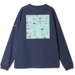 レイクトゥアベニューグラフィックロングスリーブTシャツ メンズ カットソー Nocturnal Pattern（467） Lサイズ PM0529
