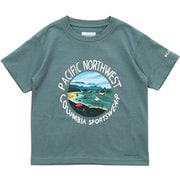 ユースレイクトゥアベニューグラフィックショートスリーブTシャツ キッズ トップス 半袖 Metal PNW(346) Mサイズ PY8678