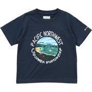 ユースレイクトゥアベニューグラフィックショートスリーブTシャツ キッズ トップス 半袖 Collegiate Navy PNW(464) Sサイズ PY8678