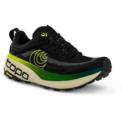 ビスタ メンズ トレイルランニングシューズ Black/Lime M10（28cm） 020110