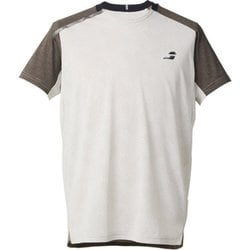 ショートスリーブシャツ メンズ テニス 半袖シャツ ホワイト(WH00) Mサイズ BUG5350