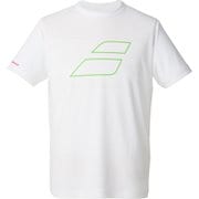 ピュアショートスリーブシャツ メンズ テニス 半袖シャツ ホワイト(WH00) Lサイズ BUP5554