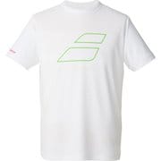 ピュアショートスリーブシャツ メンズ テニス 半袖シャツ ホワイト(WH00) XLサイズ BUP5554