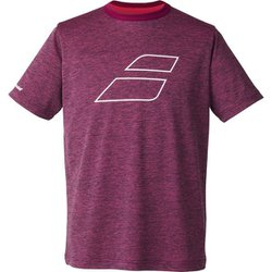 ピュアショートスリーブシャツ メンズ テニス 半袖シャツ ダークレッド（DR00） Mサイズ BUP5554